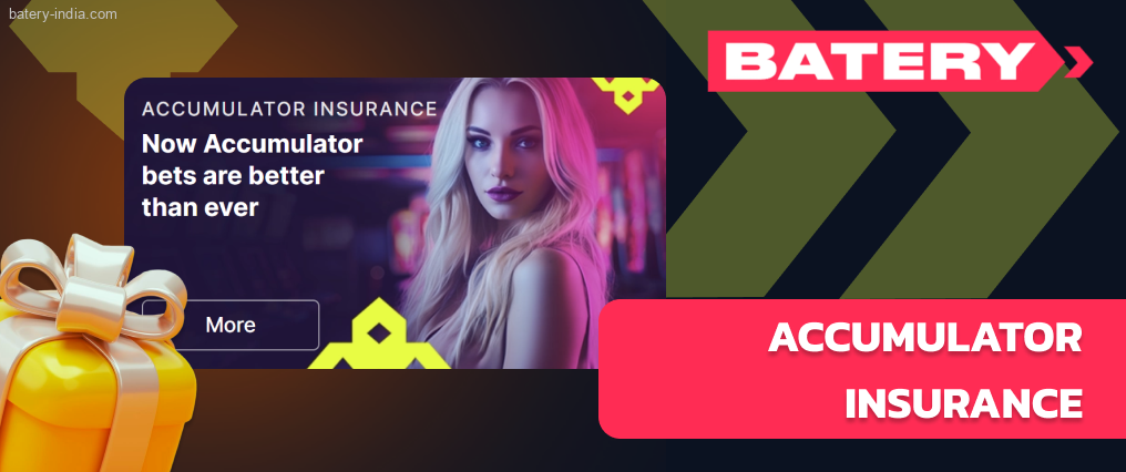 Take part automatically by placing real-money accumulator bets Batery Bet